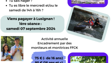 Rentrée sportive de Septembre 2024